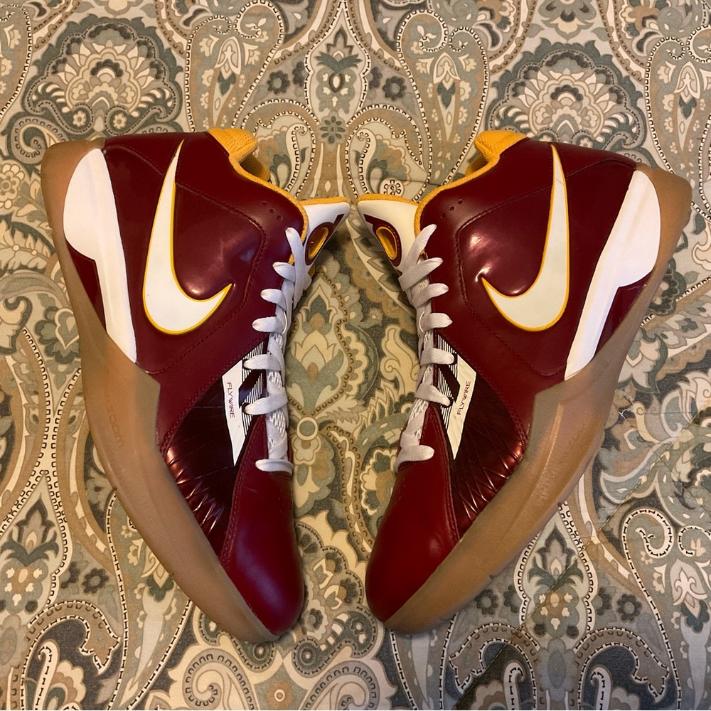 Mint Nike KD 3 Redskins Basketball Shoes Sz 11 Worn 1x
